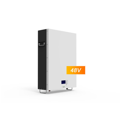 Boîte de stockage batterie au lithium suspendue au mur 48V 100Ah pour système solaire hybride hors réseau
