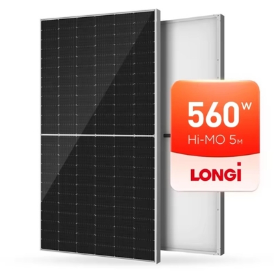 Panneau solaire Longi Hi-MO5 545-565W à demi-cellule monocristalline avec certification TUV CE