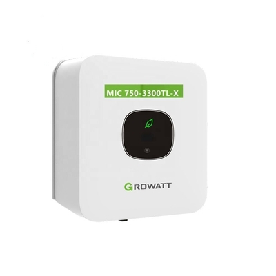 Invertisseur d'énergie solaire Growatt MIC 750-3300TL-X pour le réseau 1KW 2,5KW 3KW 3,3KW