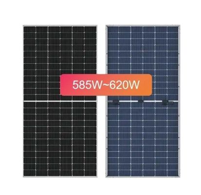Légère 585W-620W LR7-72HGD Bifacial panneaux solaires en double verre Longi Hi Mo 7 N type