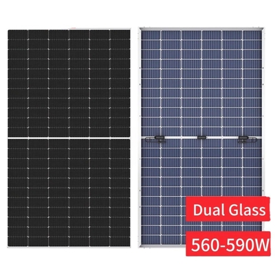 Panneau solaire photovoltaïque monocristallin de 580 Watt Longi 560W 570W 580W Cellules pour l'industrie