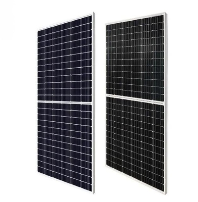 Panneau solaire monocristallin de 555W avec câble de 4,0 mm2 et cadre en alliage d'aluminium anodisé