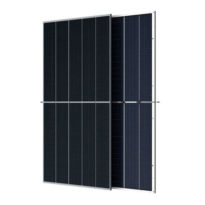 Modules bifaciaux en double verre de type P de taille de cellule de 182 mm x 182 mm pour panneaux solaires domestiques
