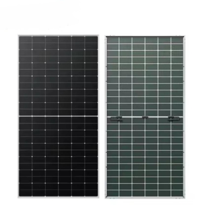 Module solaire Longi LR5-72HTD 560W 565W 570W 575W 580W 585W Panneaux solaires à double verre à demi-cellule
