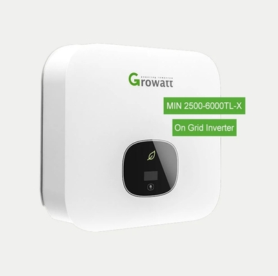 Growatt résidentiel MIN 2500-6000 TL-X 6KW 2 MPPT Inverseur solaire photovoltaïque à phase unique sur le réseau