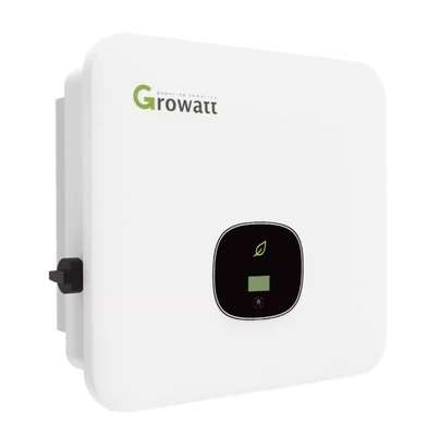 Growatt MOD Inverteur solaire de 6000 W Affichage OLED double MPPT IP66 pour le système d'énergie solaire à domicile