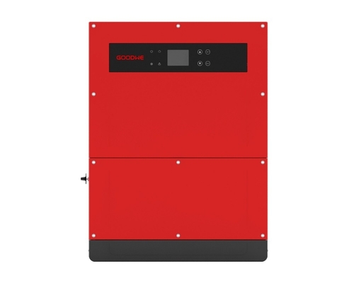Goodwe MT série Inverteur solaire 50kw Trois phase 4 MPPT sur le réseau Commercial en rouge