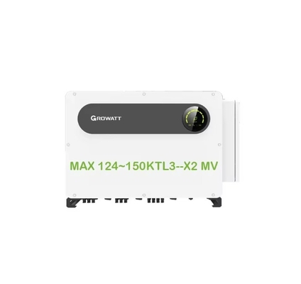 Invertisseur Growatt Invertisseur solaire MAX 124-150KTL3-X2 MV Trois phases 124Kw 125Kw 136Kw 150Kw