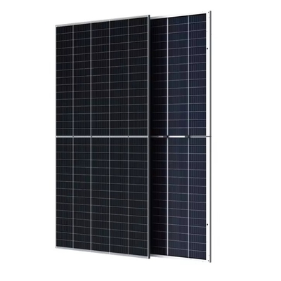 150 demi-cellules monocristalline Trina solaire 480-505W panneaux photovoltaïques bifaciaux à double verre pour le système solaire domestique / industriel