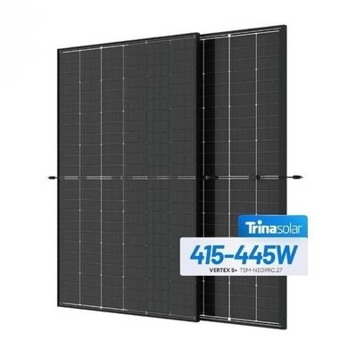 Rame en alliage d'aluminium anodisé Module de cellule solaire Trina Vertex S TSM-NEG9RC.27 415W-445W