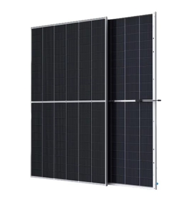 Module solaire bifacial à demi-cellule