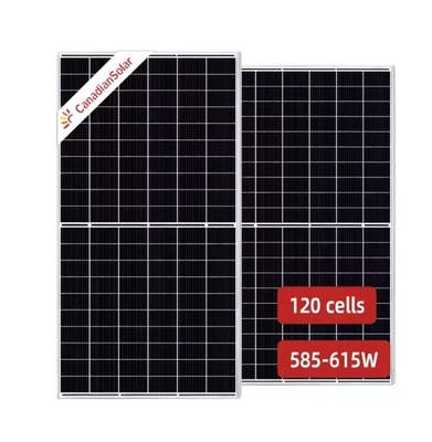 Boîte de jonction avec 3 diodes de contournement canadienne 585W-615W CS7L-MS HiKu 7 mono module photovoltaïque