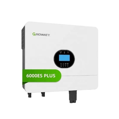 Growatt SPF 6000 ES Plus Pure Sine Wave 2 MPPTs Invertisseur pour le stockage de l'énergie solaire