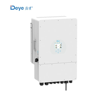 Altitude 2000m 8kw/10kw/12kw Deye Inverteur solaire hybride à 3 phases pour le stockage de l'énergie