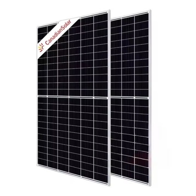 Panneau solaire bifacial à double verre de style canadien 490W-515W Dimensions du panneau 1994x1134x30mm