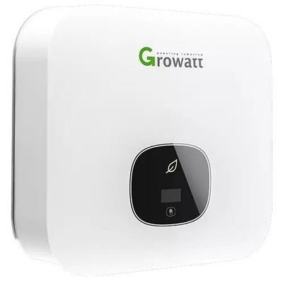 Invertisseur solaire hybride Growatt à tension d'entrée de 550 V pour le stockage d'énergie résidentielle
