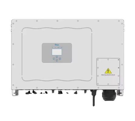 8 MPP Trackers 120-136KW Inverseur solaire connecté au réseau pour un système solaire à trois phases sur le réseau