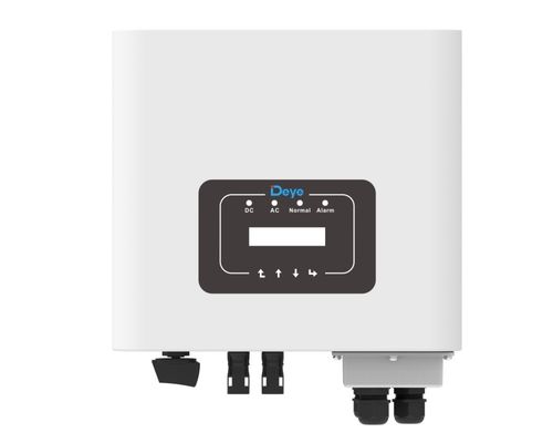 5Invertisseur solaire commercial de 2 kW pour le système électrique domestique sur réseau 2 MPPTs G05P1
