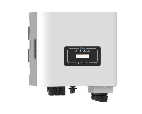 Deye On Grid Inverseur monophasique 7kw 7.5kw 8kw pour le système d'énergie solaire 2 MPPTs G02P1