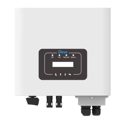 Système d'énergie solaire Inverseur 4kw 5kw 5.2kw 6kw 6.2kw Deye sur le réseau 2 MPPTs à phase unique