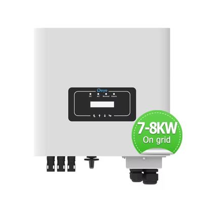 Deye Sun-7/7.5/8K-G02P1-EU-AM2 7.5Kw Inverseur monophasique pour le système d'énergie solaire domestique