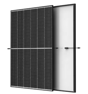Panneau solaire monocristallin tout noir cadre pour système d'énergie solaire