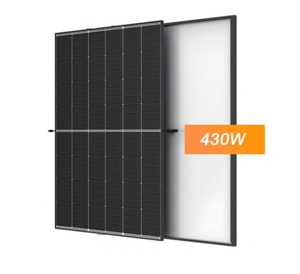 Panneau solaire monocristallin à demi-cellule 425W-450W pour l'installation d'un système d'énergie solaire