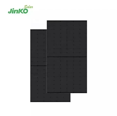 Panneaux solaires Jinko de type N de la série Tiger Neo 425W 430W 435W 440W 445W Module solaire monocristallin à demi-cellule entièrement noir