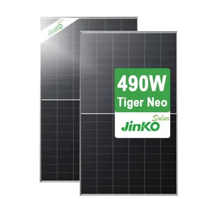 Panneau solaire Jinko Tiger Neo 60HL4- V 470W 475W 480W 485W 490W Module monofacial à demi-cellule