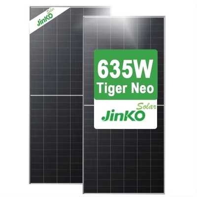 Panneaux solaires bifaciaux en forme de Jinko 2465mm*1134mm*35mm Dimensions pour la maison et l'énergie
