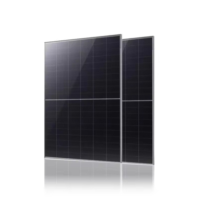 Panneau solaire monocristallin à cellules de silicium de 182 mm avec revêtement anti-réflexion en verre de 3,2 mm