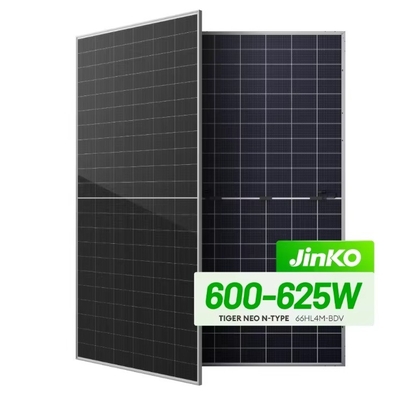 Module photovoltaïque Jinko de type N à demi-celle de 182 mm 66HL4M-BDV pour panneau photovoltaïque à double verre