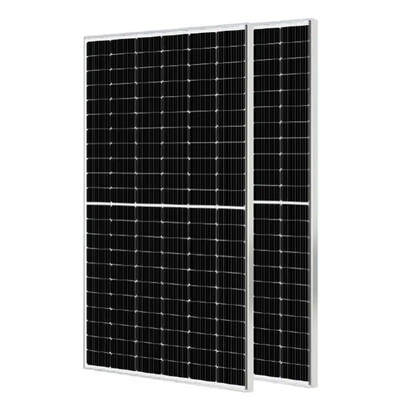 Panneau solaire monocristallin à haute transmission en verre bifacial HPBC Tech Longi pour système d'énergie solaire