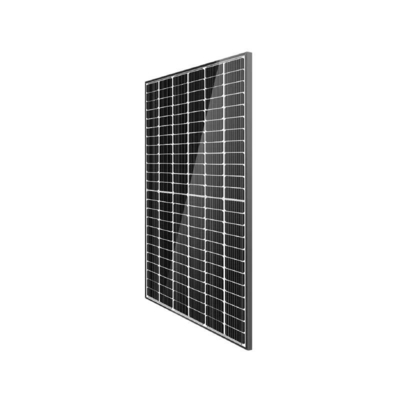Panneau solaire bifacial en verre à transmission élevée pour banque d'énergie domestique