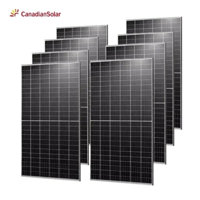 Panneau solaire mono-perc bifacial de type N pour toit de patio de nuit routeur électrique domestique