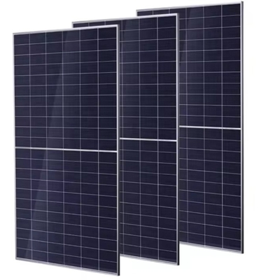 JAM66D42 MB 570W-595W N Type Panneaux solaires bifaciaux en double verre pour le système d'énergie solaire