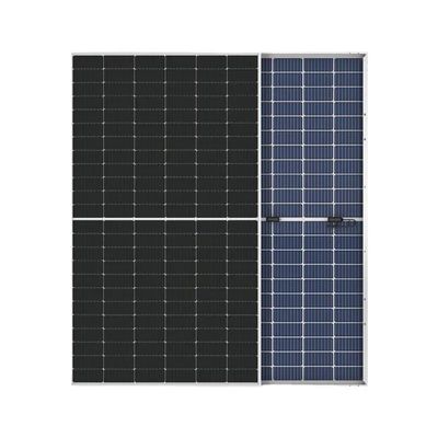 Module photovoltaïque monocristallin à double vitre bifacial de 132 cellules 625W