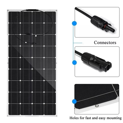 Panneau solaire en métal bifacial de type N mono Perc Pv module pour la banque d'alimentation du routeur domestique