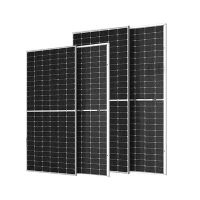 Module photovoltaïque de 585 watts, panneau solaire bifacial mono pour intégration à la terrasse portable