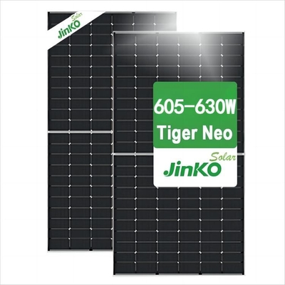 Panneaux solaires monocristallins Jinkosolar de type N JKM605-630N-66HL4M-BDV avec 132 cellules