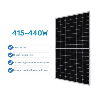 Certifié ISO/CE/CE/UL 415 420 425 430 435 440W Panneaux solaires pour système d'énergie solaire