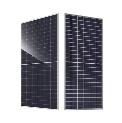 580W-605W Nombre de cellules 144 demi-cellules Panneau solaire monocristallin bifacial double verre