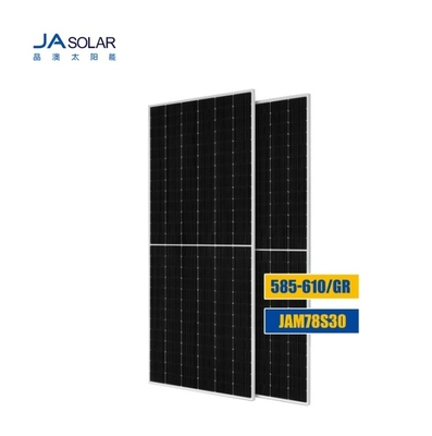 585W-610W Module monocristallin à demi-cellule 156 cellules Panneau solaire avec un câble de 4,0 mm2