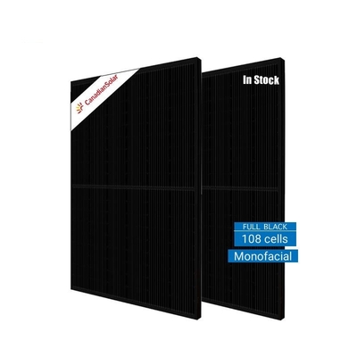 Le groupe photovoltaïque canadienSolar 108 cellules PERC Panneau solaire monocristallin 380W 385W 390W 395W 400W 405W