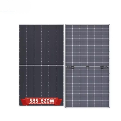 Panneau solaire monocristallin bifacial à double vitre de la série 585W-620W LR7 pour l'énergie domestique