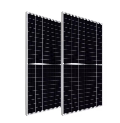 Module d'énergie solaire à demi-cellule de 182 mm Panneau photovoltaïque cadre en alliage d'aluminium anodisé