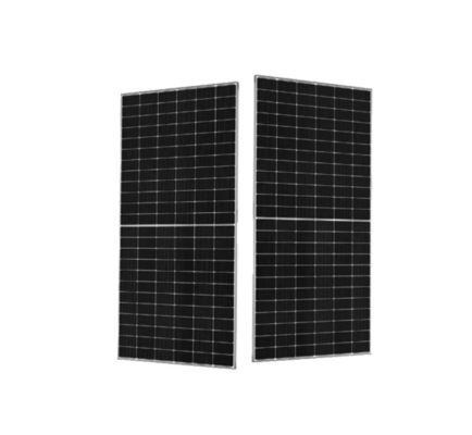 595W-625W Système d'énergie solaire au silicium monocristallin 144 cellules Panneau photovoltaïque à double verre