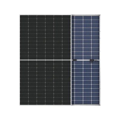 Panneau photovoltaïque bifacial en double verre de type N de 620 W pour un rendement énergétique et une durabilité maximaux