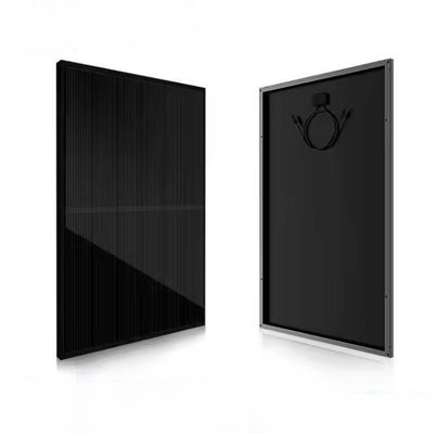 Module de panneau solaire mono noir à demi-celle monocristallin de 182 mm