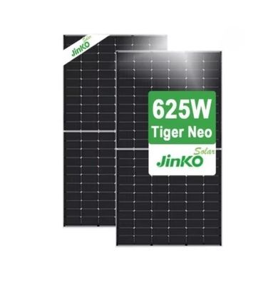 605W-630W Module de silicium monocristallin à demi-cellule Panneaux faciaux mono avec 28,2 kg